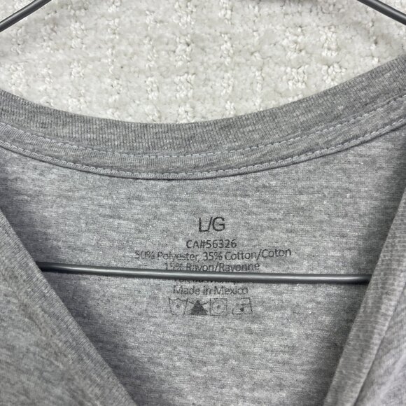 COORS LIGHT Shirt Large Light Gray COLD AS THE ROCKIES Beer Brew Tee Y2K - Picture 7 of 15